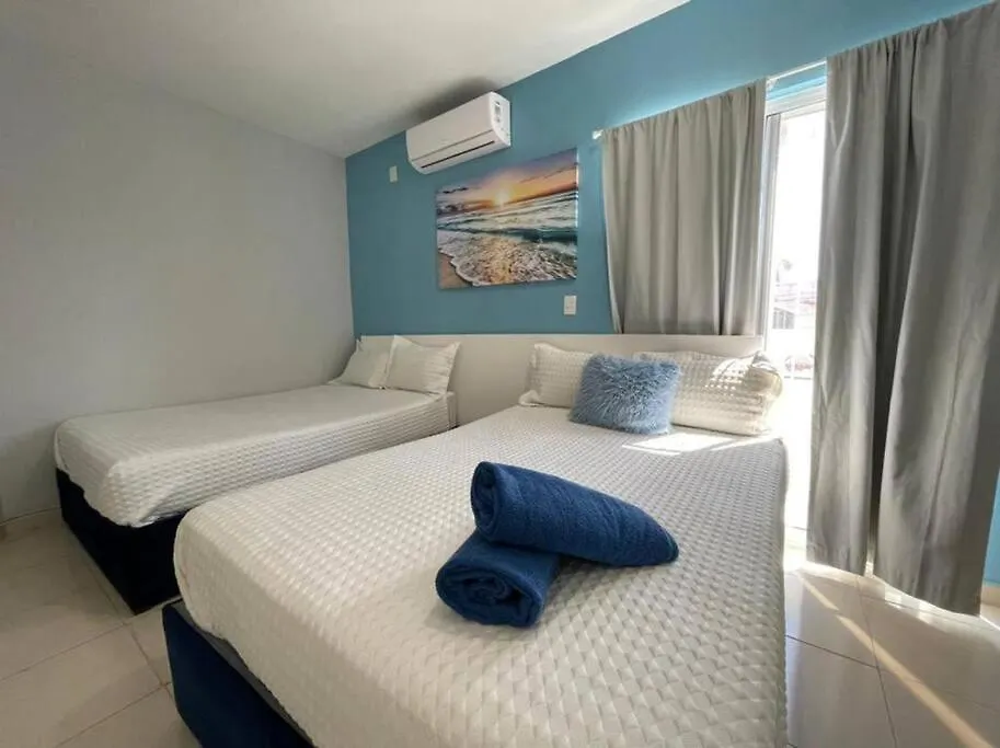 شقة Con Alberca Privada, A 5 Minutos Del Malecon - Casa Azul ماساتلان