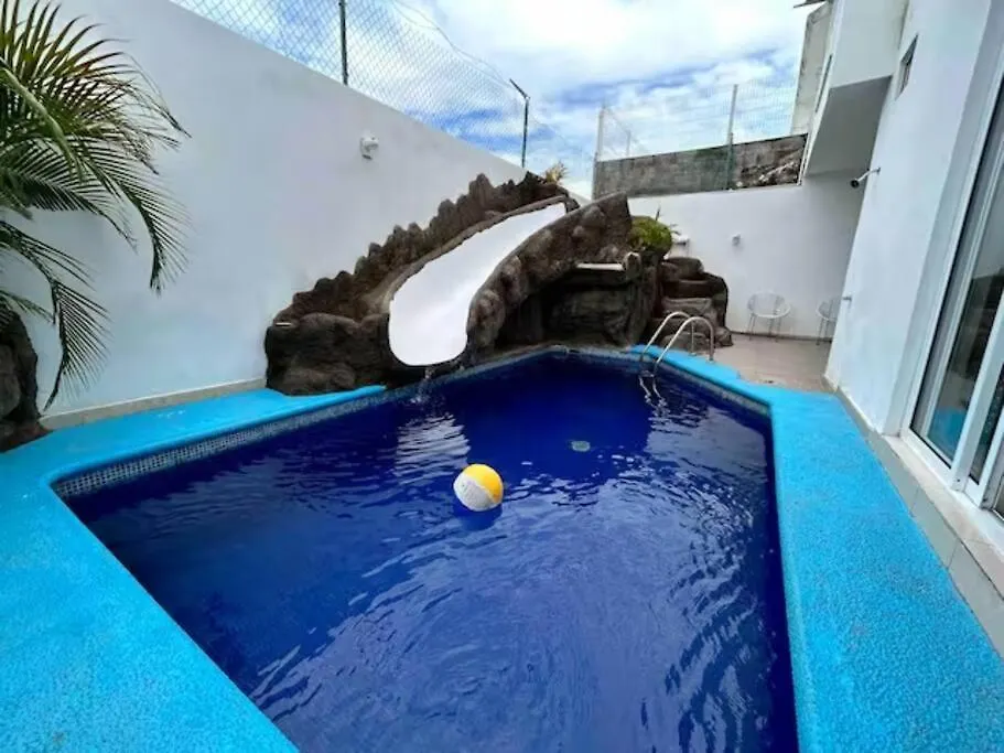 شقة Con Alberca Privada, A 5 Minutos Del Malecon - Casa Azul ماساتلان 0*,